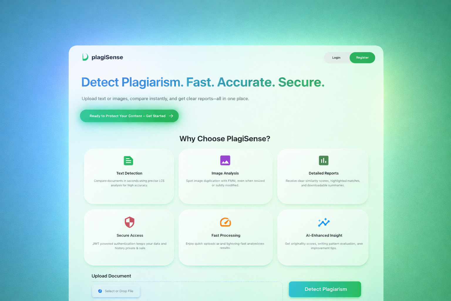 Plagiarism System